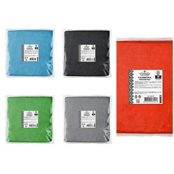 Салфетка из микрофибры 30x30 см Горница