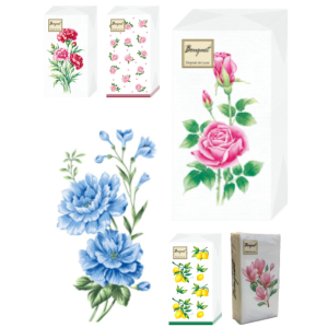 Салфетки 33x33 2сл. 20 л. BOUQUET de Luxe Салфетки 33x33 2сл. 20 л. BOUQUET de Luxe