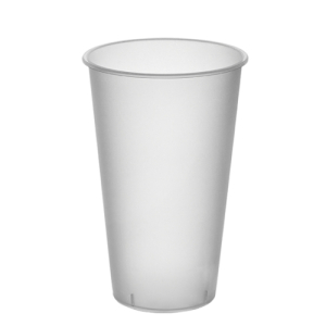 Стакан 500 мл Bubble Cup Матовый прозрачный