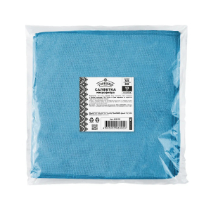 Салфетка из микрофибры 30x30 см Горница (Голубая)